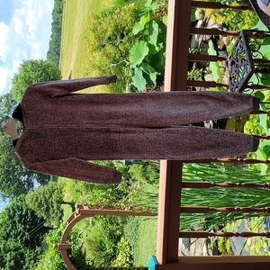 One piece hooded fleece jumpsuit